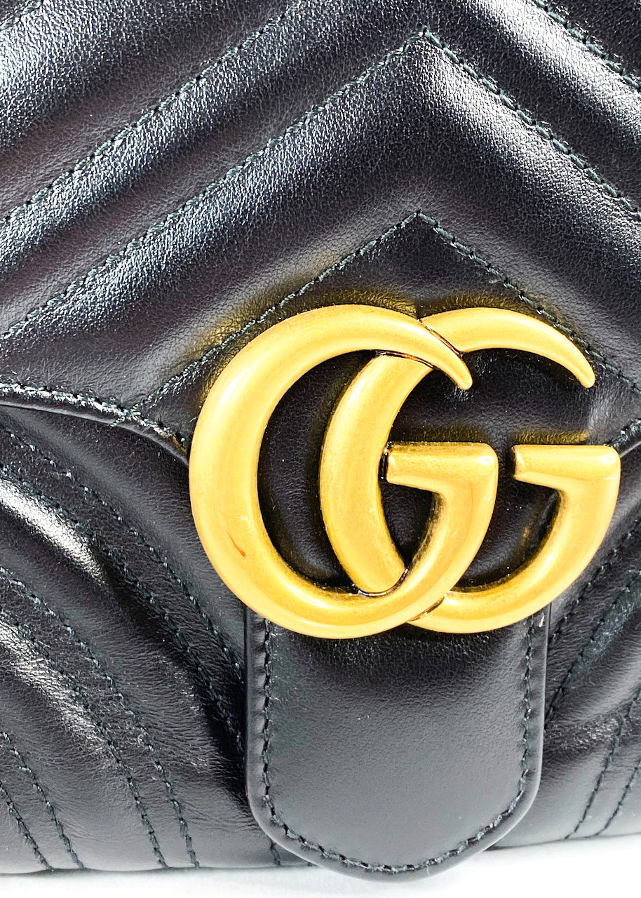 Gucci Top Handle Marmont Crossbody - As Seen on Instagram 26.07.2020 - Siopaella Designer Exchange