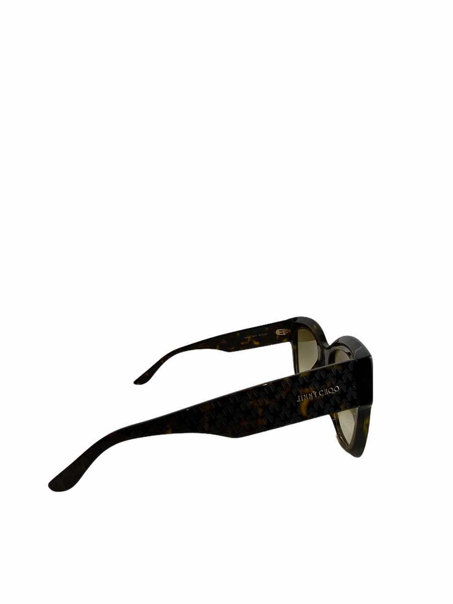 Jimmy Choo Tortoise Shell Cateye Sunglasses as seen on instagram 21/0