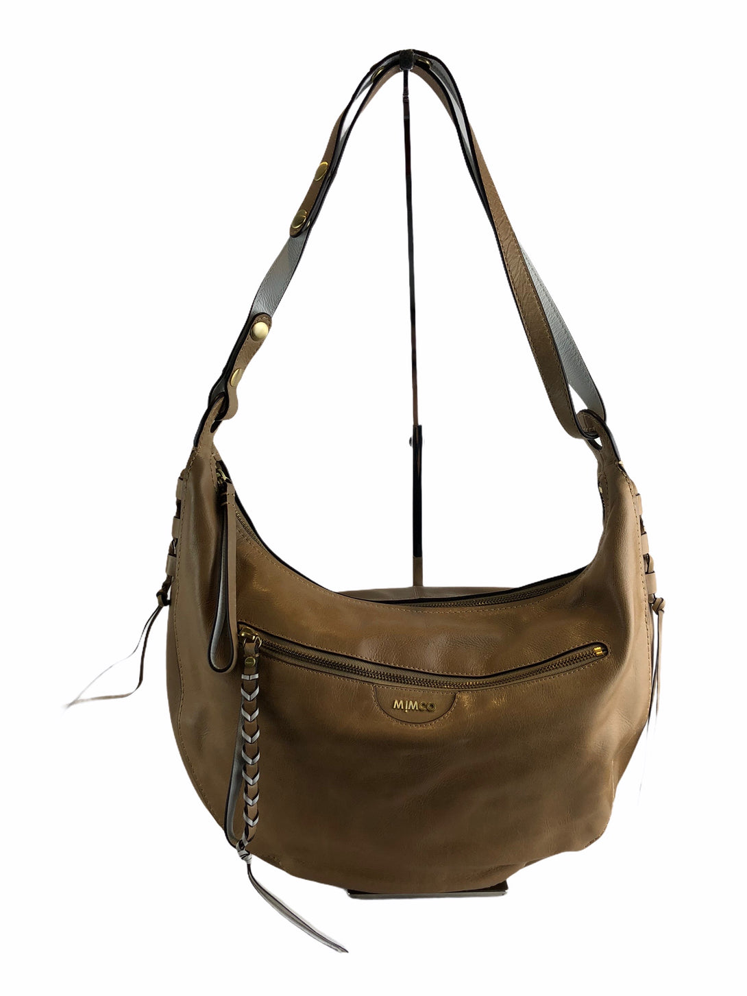 Mimco Tan Shoulder Bag as seen on Instagram 14/04/21 – Siopaella