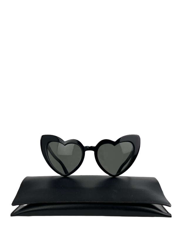 Saint Laurent Black Heart “Lou Lou” Sunglasses