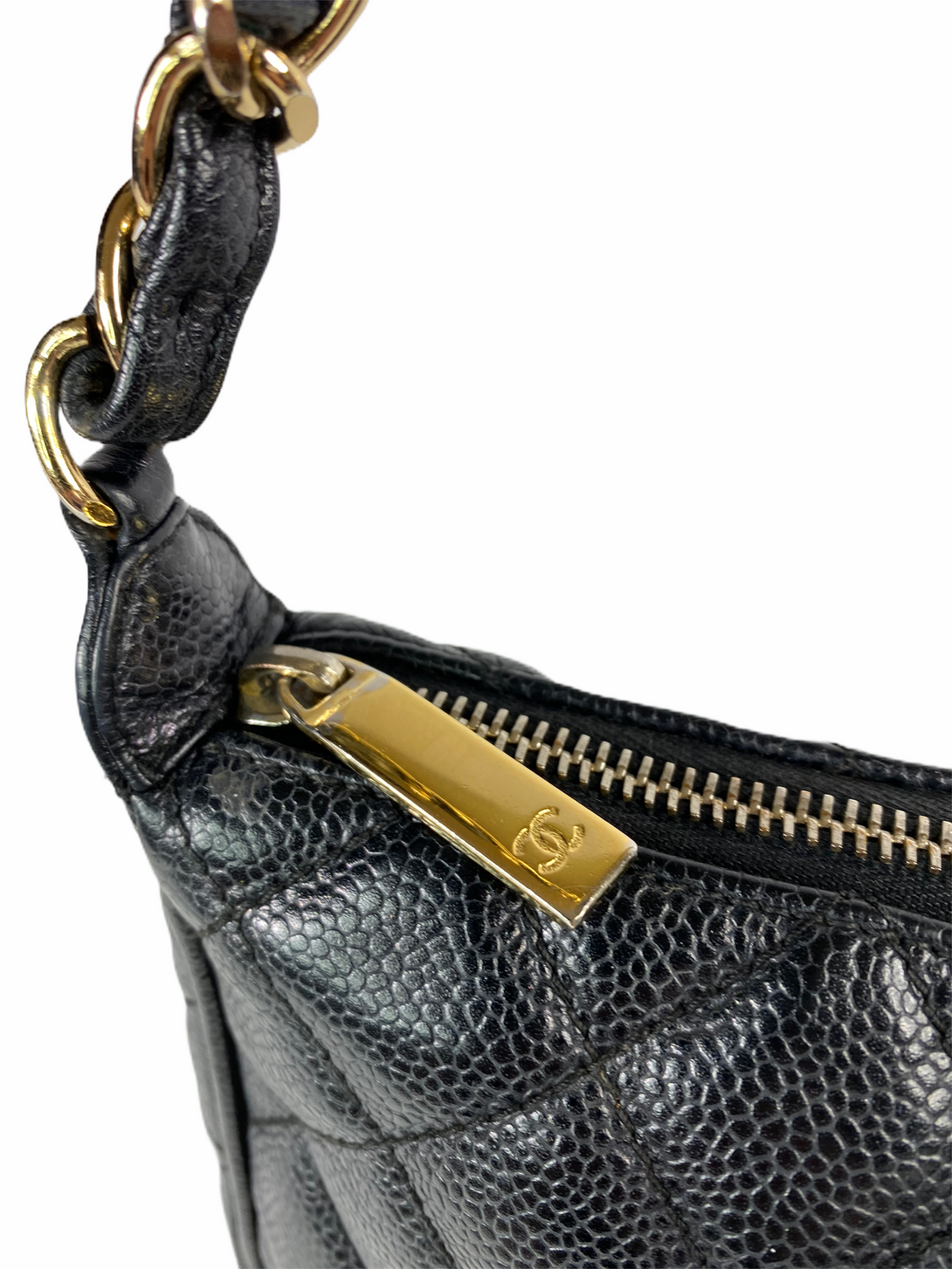 Chanel Black Caviar Leather Shoulder Bag - As Seen on Instagram 26/08/2020 - Siopaella Designer Exchange