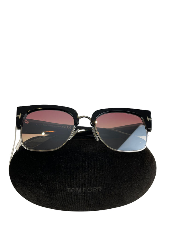 Tom Ford Black Pink Tinted Sunglasses