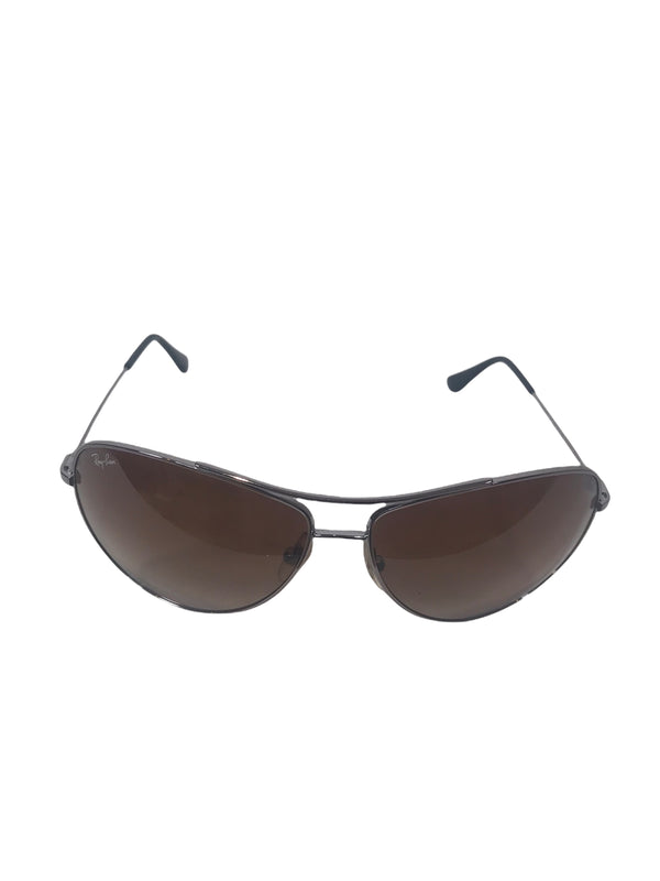 Raybans Silvertone Sunglasses