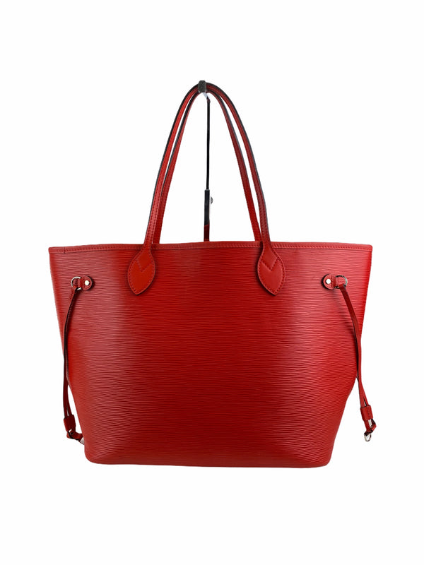 Louis Vuitton Red Epi Leather Neverfull MM