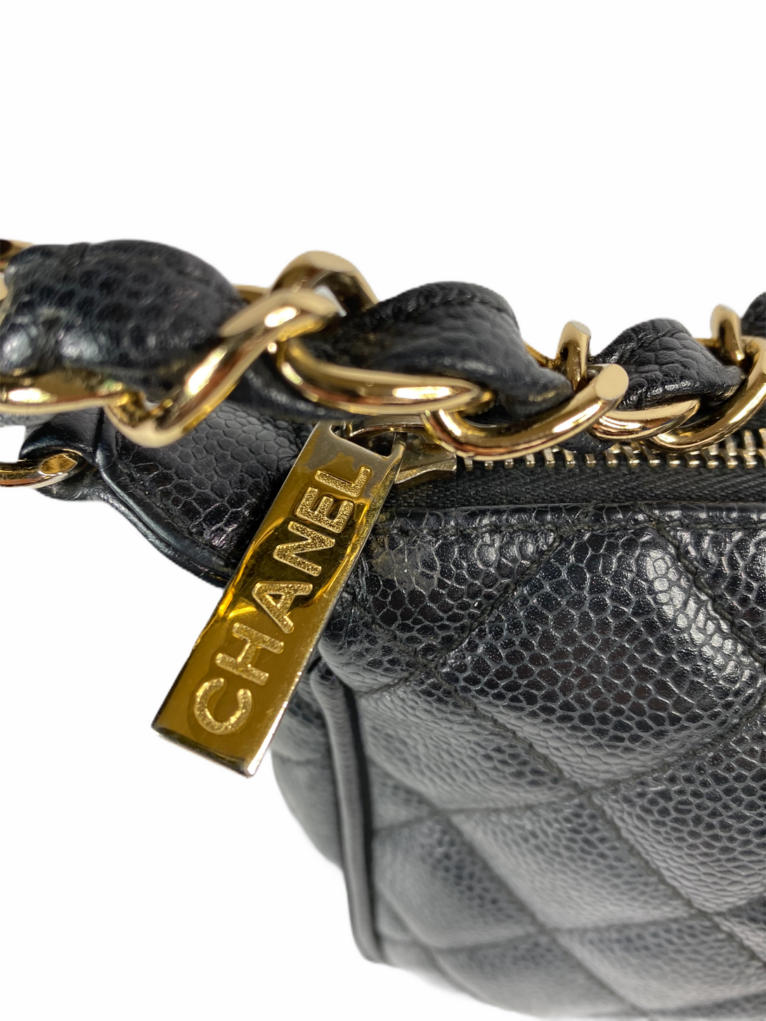 Chanel Black Caviar Leather Shoulder Bag - As Seen on Instagram 26/08/2020 - Siopaella Designer Exchange