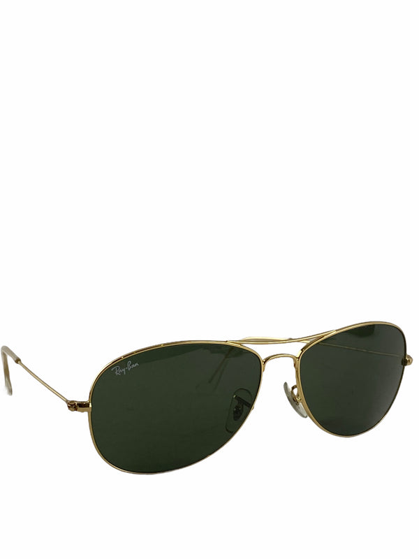 Raybans Black/ Gold Sunglasses
