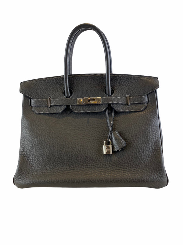 Hermès Graphite Togo Leather Birkin 35