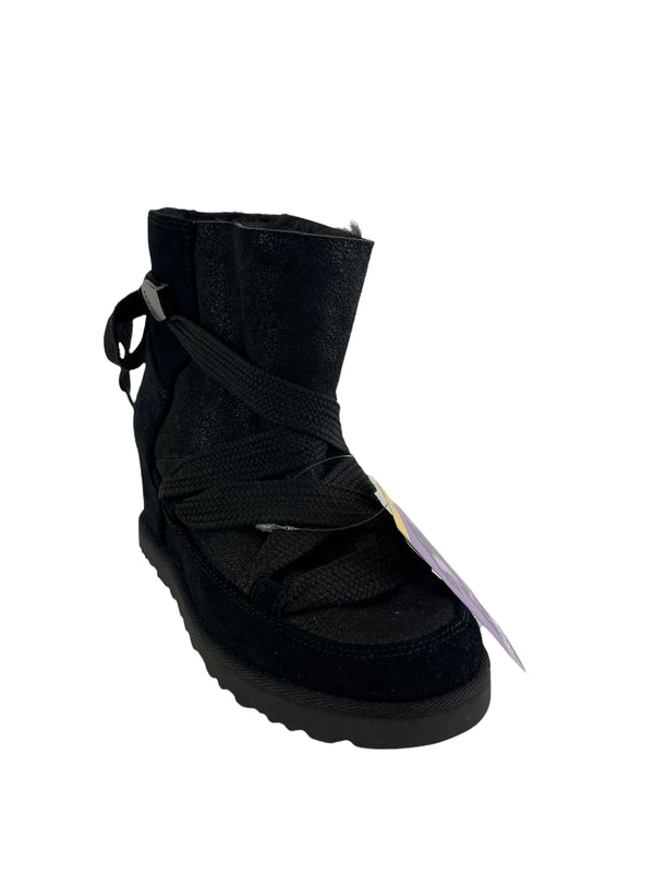 Ugg Black Sheepskin Boots - UK 3