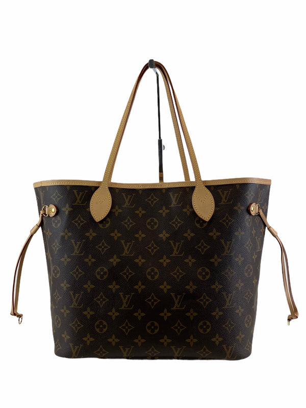 Louis Vuitton Monogram Coated Canvas Neverfull MM
