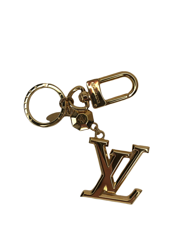 Louis Vuitton Goldtone Keychain