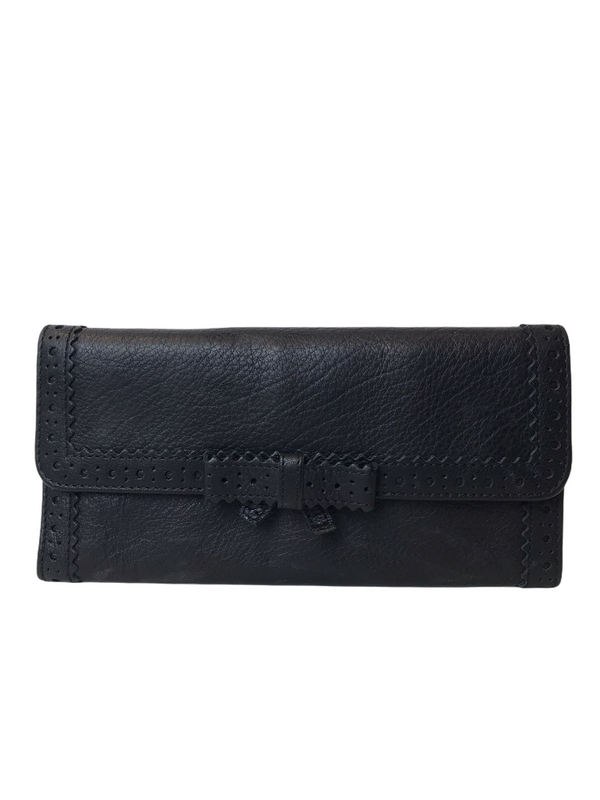 MiuMiu Black Leather Wallet - As Seen on Instagram