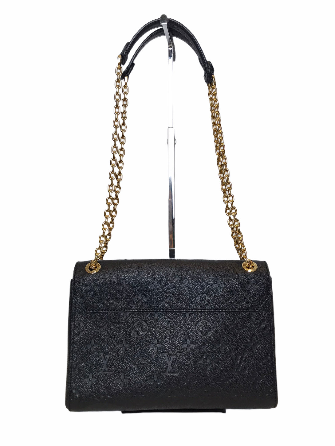 Louis Vuitton Black Monogram Empreinte Leather "Vavin" - As Seen on Instagram 30/08/2020 - Siopaella Designer Exchange