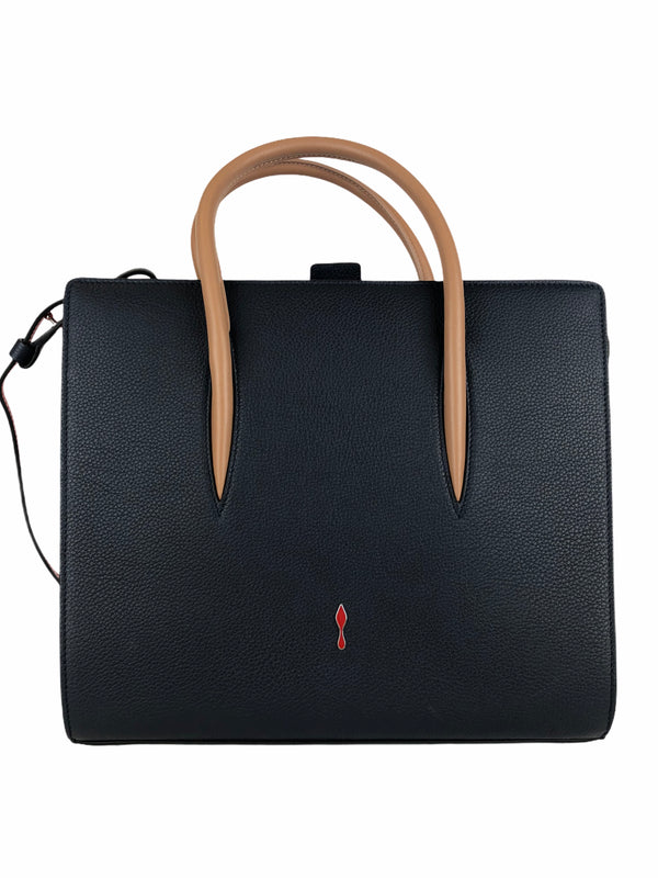Christian Louboutin Navy Calf Leather "Paloma" Embellished Tote - As Seen on Instagram 18/10/2020