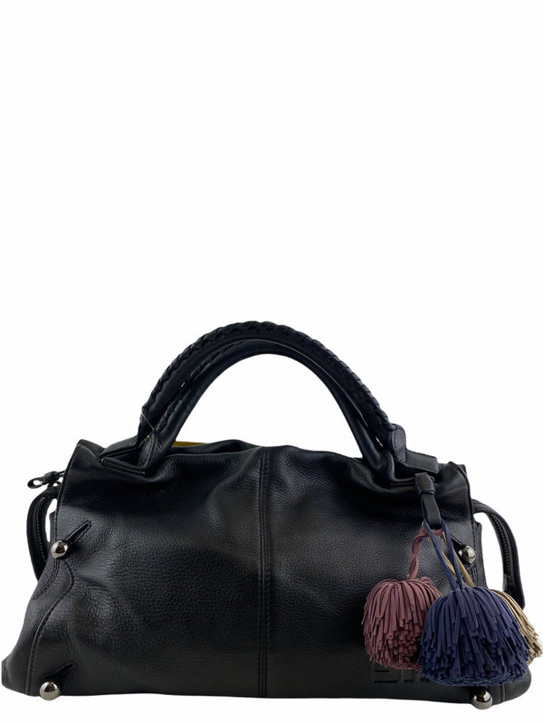 Sonia by Sonia Rykiel Black Leather Handbag