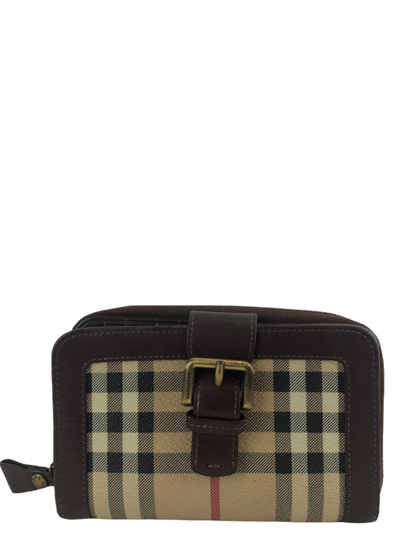 Burberry Classic Plaid Wallet