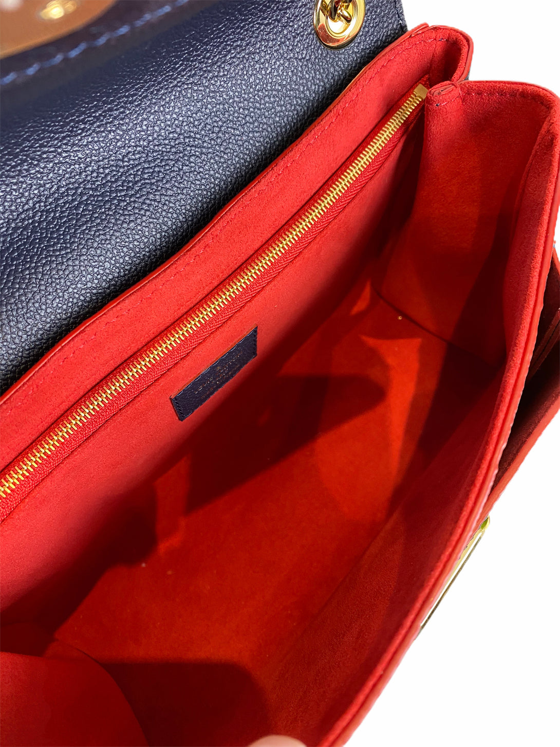 Louis Vuitton Navy "Vavin" PM Monogram Empreinte Leather Crossbody - As Seen on Instagram 29/07/20 - Siopaella Designer Exchange