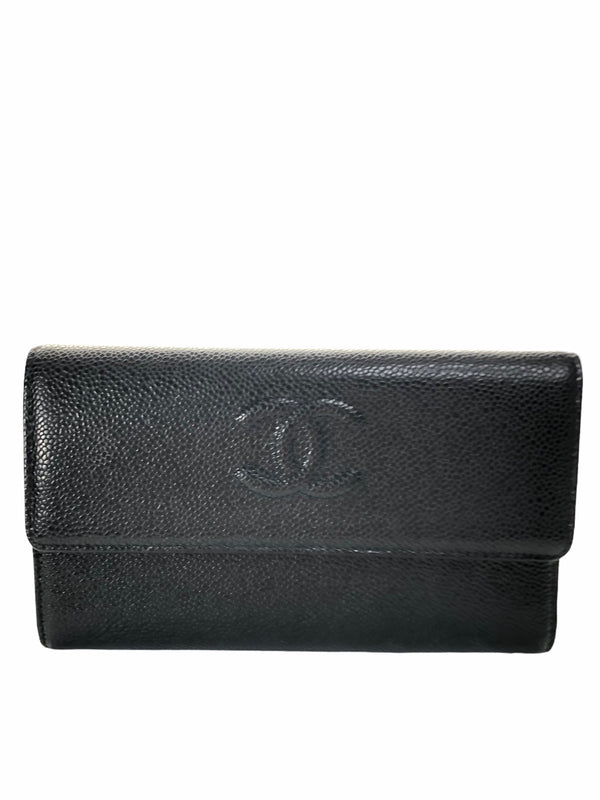 PART PAYMENT ONLY - Chanel Black Caviar Leather Wallet - As Seen on Instagram 4/11/2020