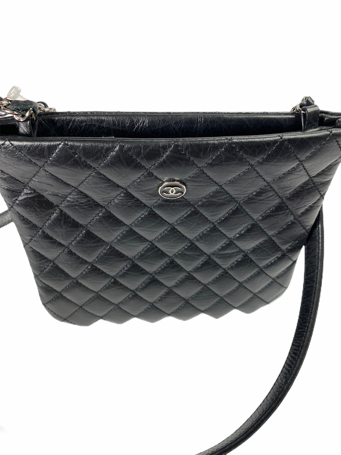 Chanel Black Leather Crossbody - Siopaella Designer Exchange