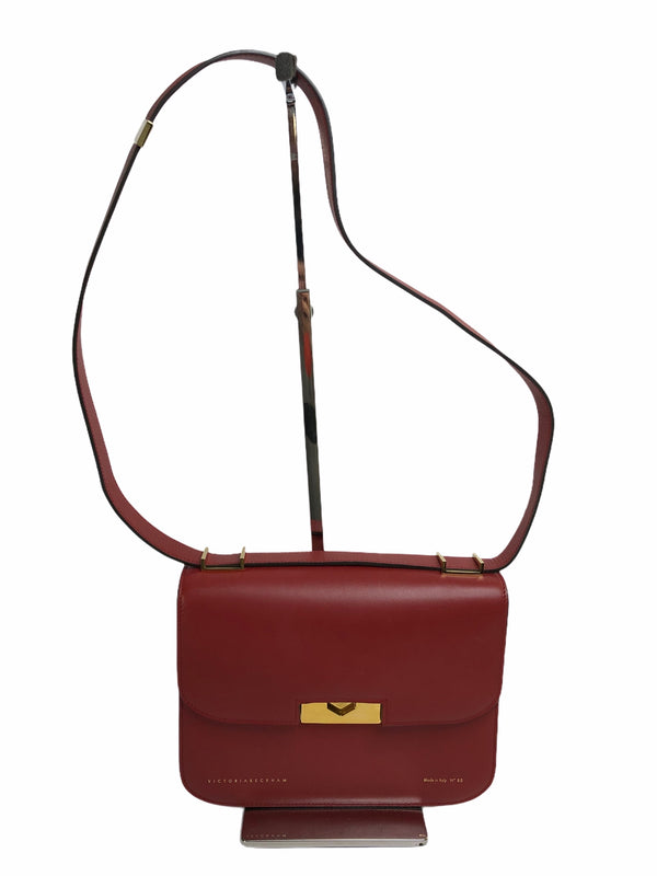 Victoria Beckham Red Leather Crossbody - As Seen on Instagram 4/11/2020