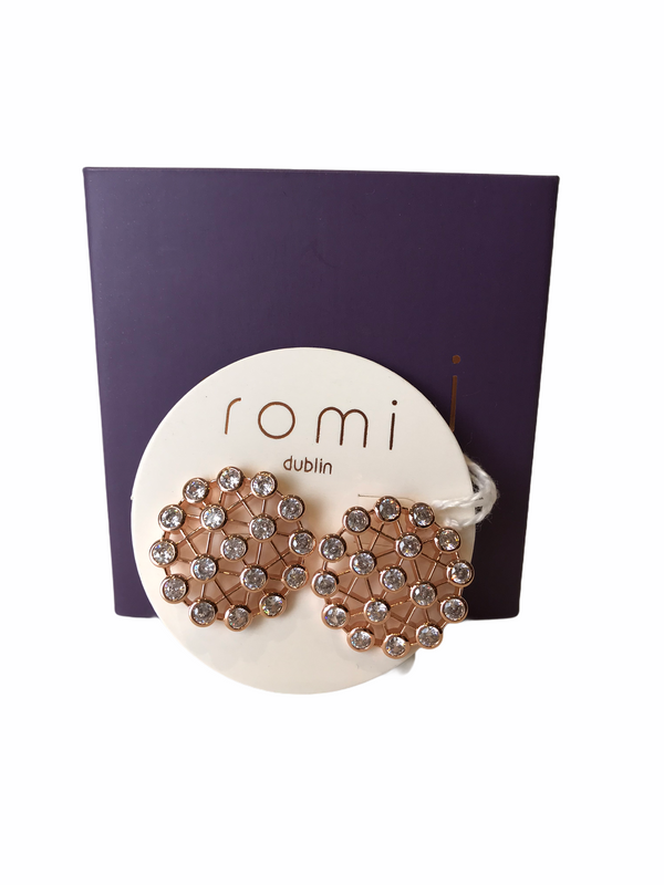 Romi Dublin Rosegold Earrings