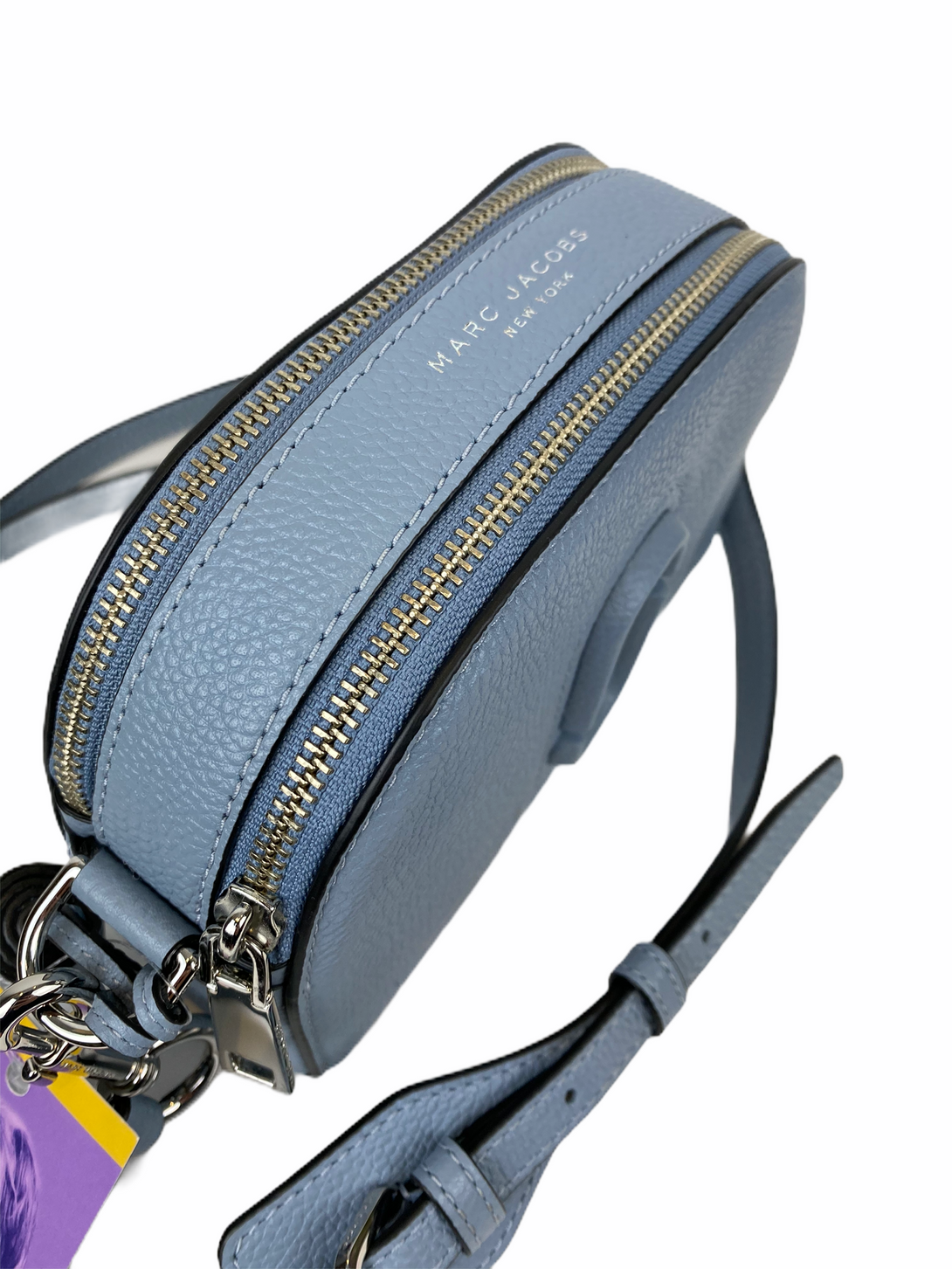Marc Jacobs Baby Blue Leather Crossbody - As Seen on Instagram 30/08/2020 - Siopaella Designer Exchange