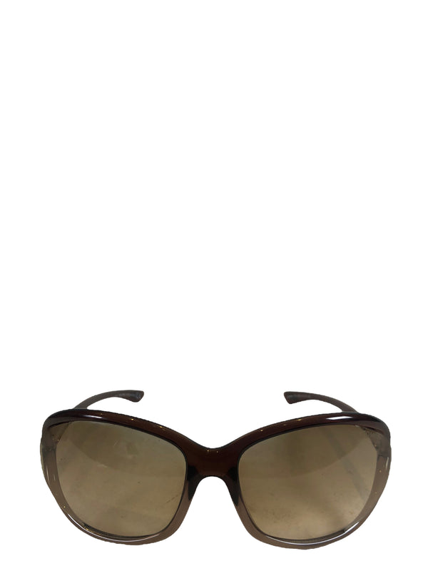 Tom Ford Brown Tinted Cateye Sunglasses