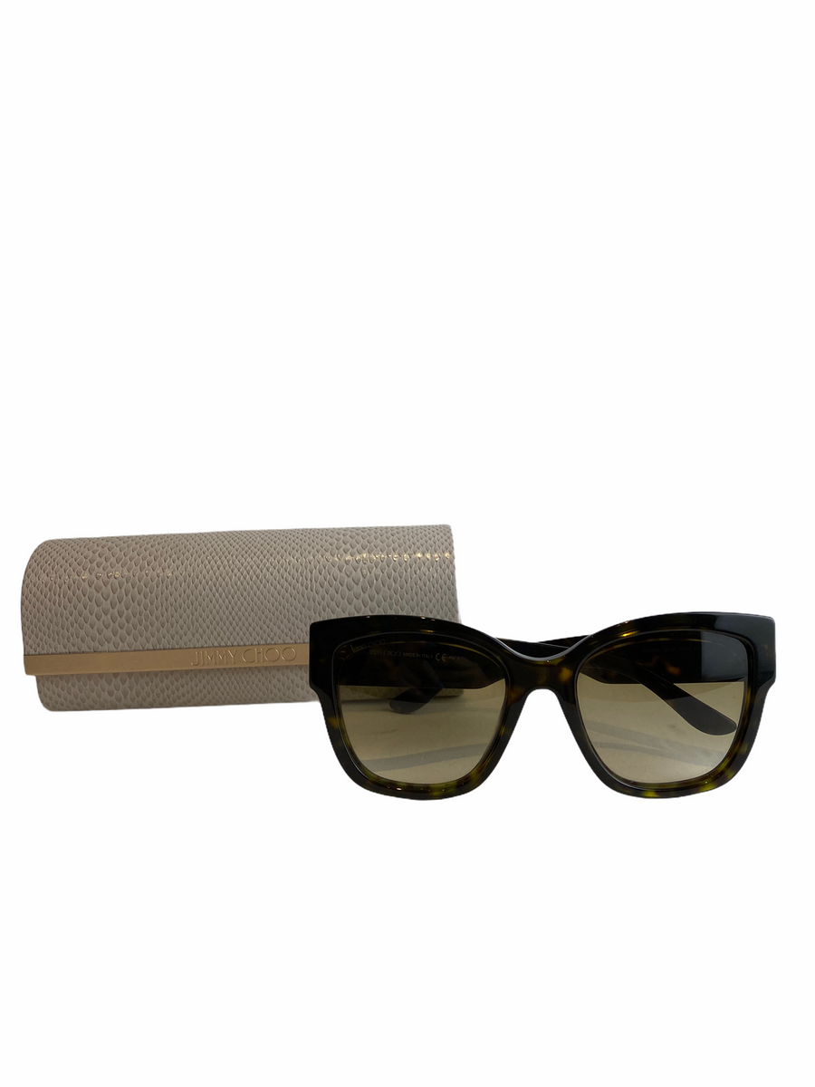 Jimmy Choo Tortoise Shell Cateye Sunglasses as seen on instagram 21/0