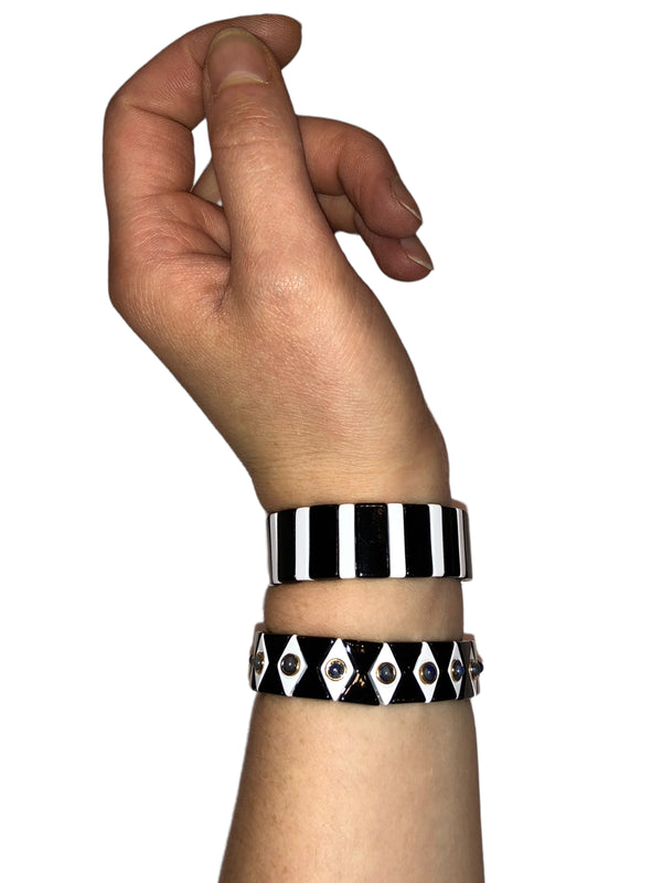 Roxanne Assoulin Monogram Bracelet (Set of Two)