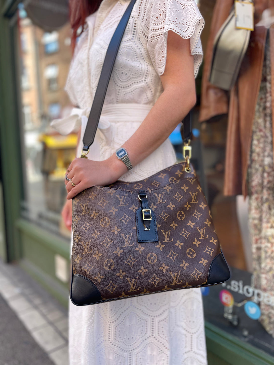 Odeon Bag Odeon Mm Size Louis Vuitton Monogram Canvas