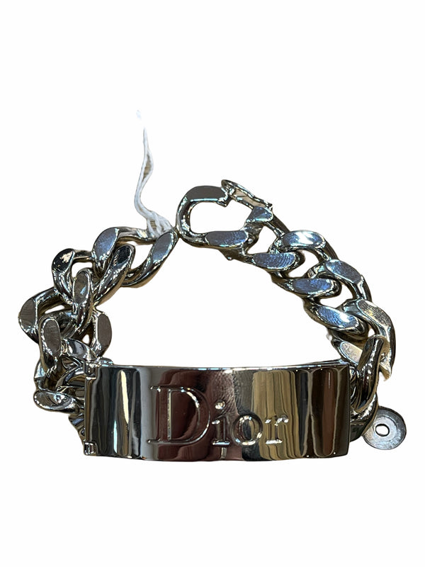 Christian Dior Silvertone Bracelet