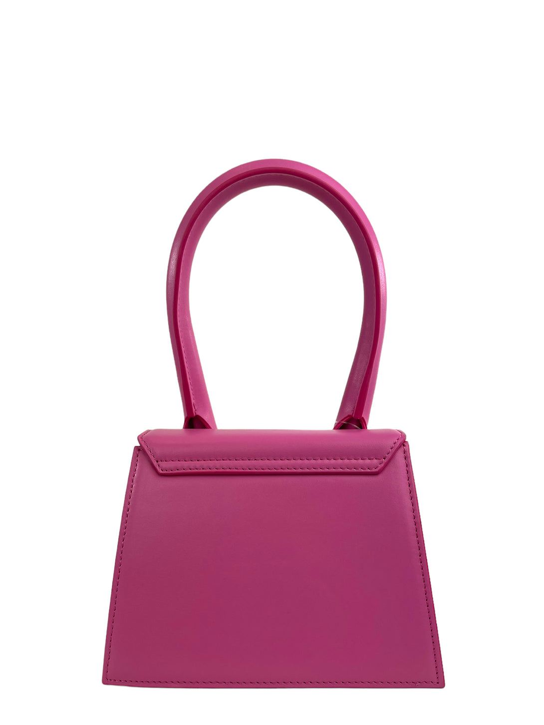 Jacquemus Pink Le Chiquito Mini Leather Top Handle Crossbody
