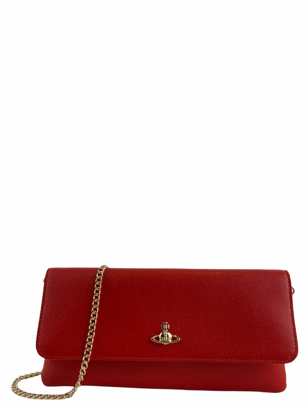 Vivienne Westwood Red w/ Attachable Strap Crossbody