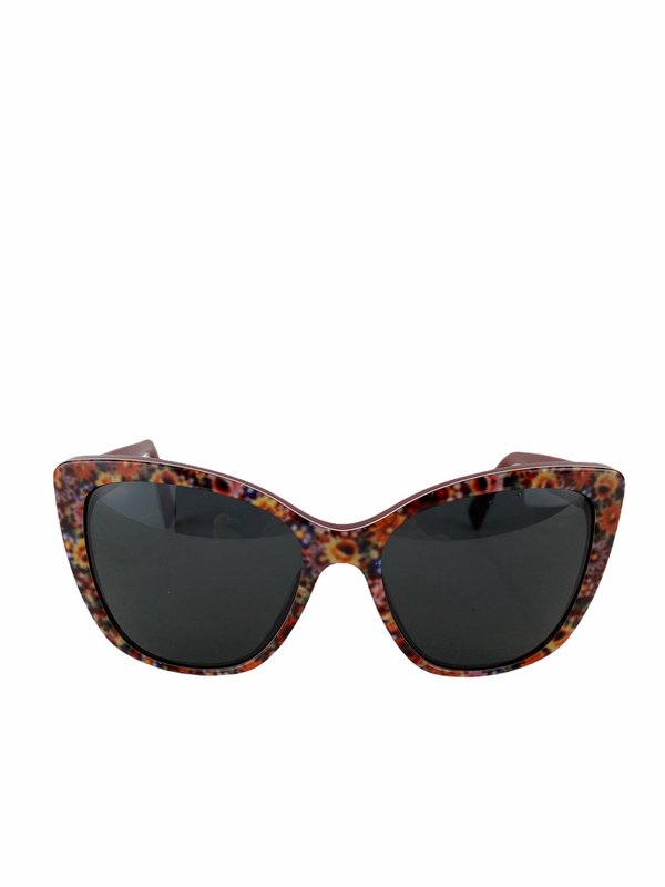 Dolce & Gabbana Multi-colour Speckled Sunglasses - As seen on Instagram 17/03/21