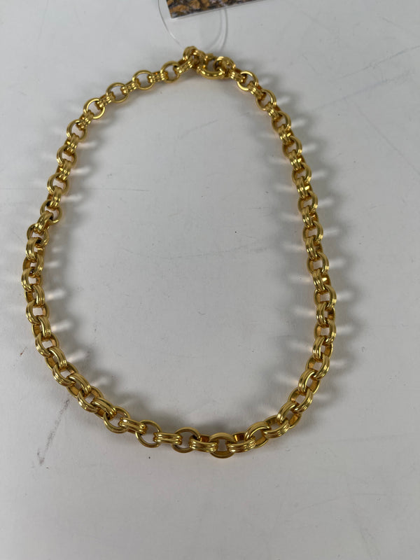 Northskull Goldtone Necklace