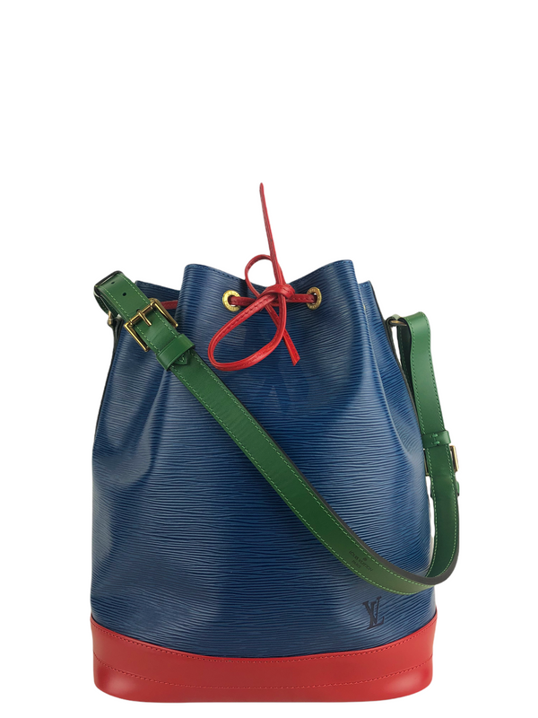 Louis Vuitton Tricolour ‘Noe’ Epi Leather Bucket Bag