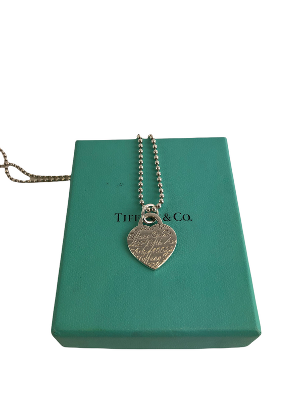 Tiffany & Co. 925 Sterling Silver Pendant Necklace
