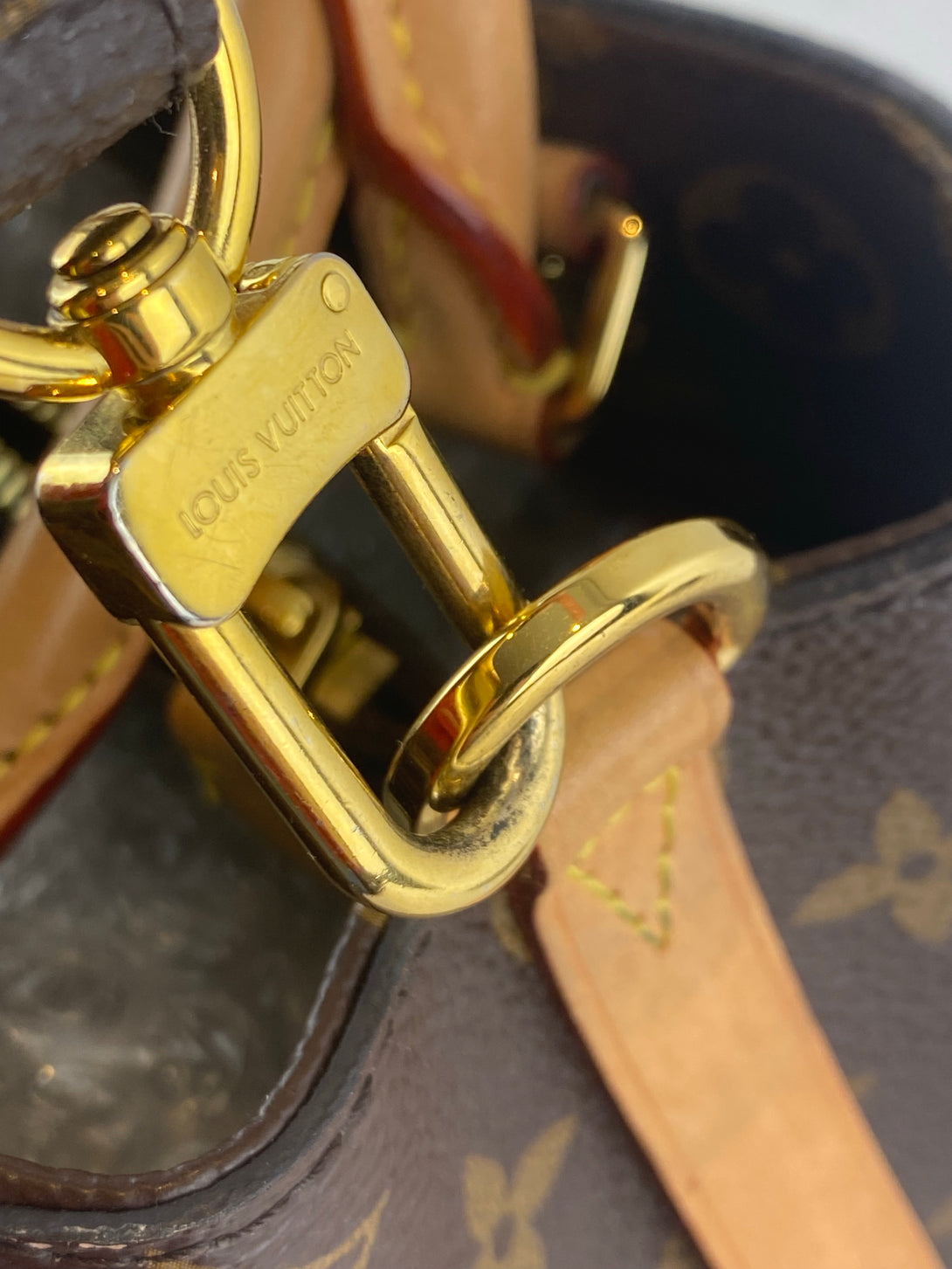 Louis Vuitton Monogram Canvas ‘Sac Montaigne BB’ Bag W Detachable Cros ...
