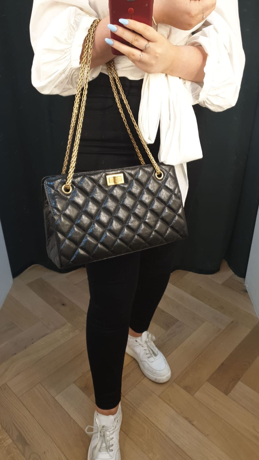 Chanel Black 2.55 tote - Siopaella Designer Exchange