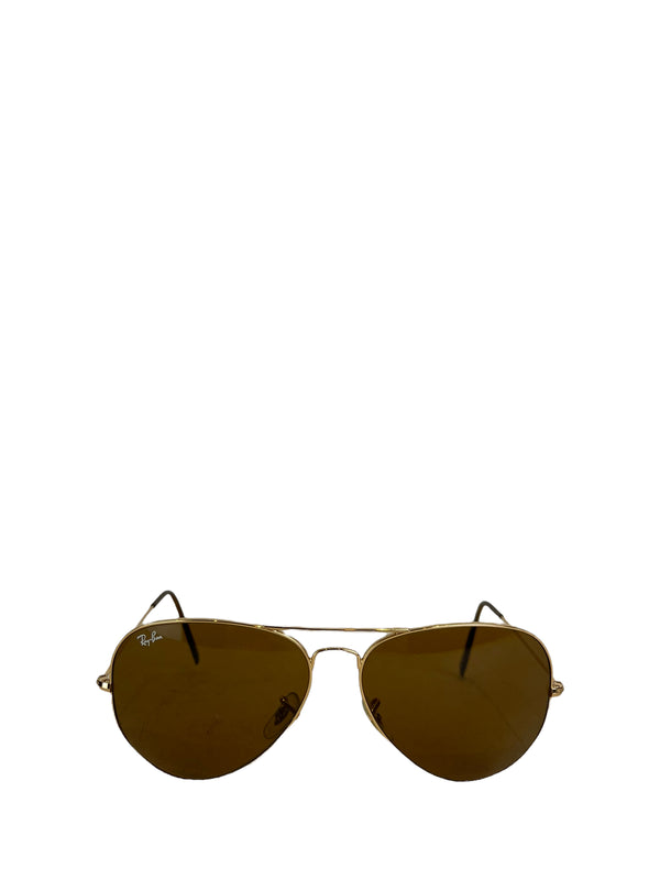Rayban Brown Tinted Aviator Sunglasses
