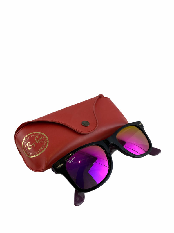 Raybans Black/ Purple Sunglasses