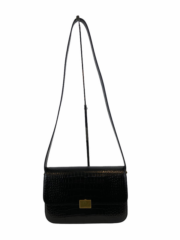 The Curated Black Classic Crossbody Bag