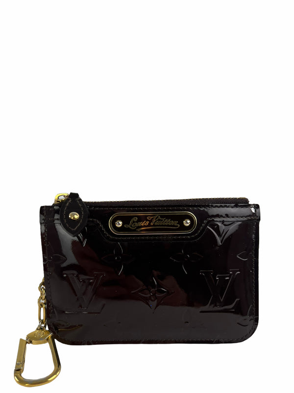 Louis Vuitton Amarante (Plum) Vernis Leather Cardholder