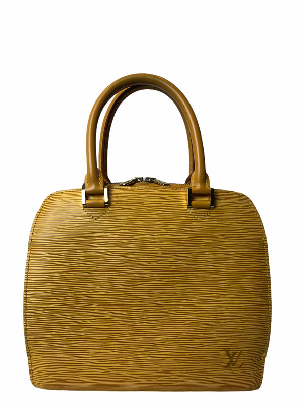 Louis Vuitton Mustard Epi Leather Tote