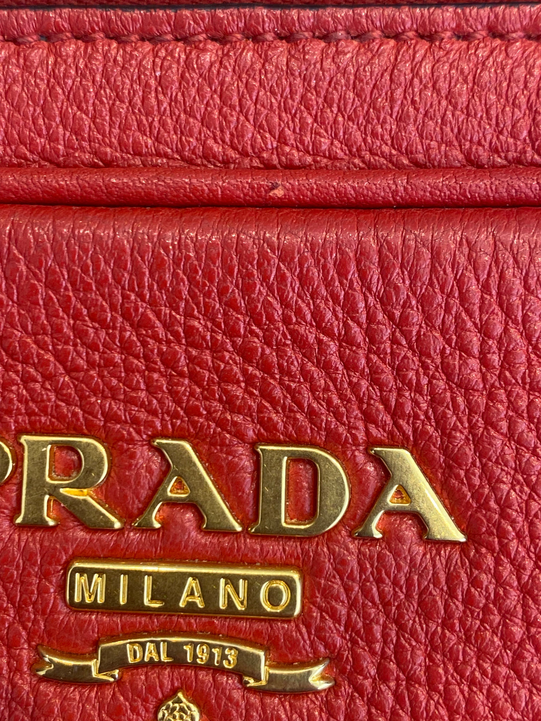 Prada Milano Dal 1913 Red Bag Prada