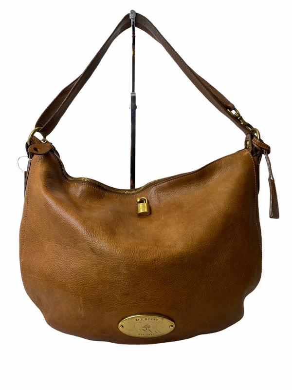 Mulberry Oak Brown Leather Handbag - As Seen on Instagram 10/1/21