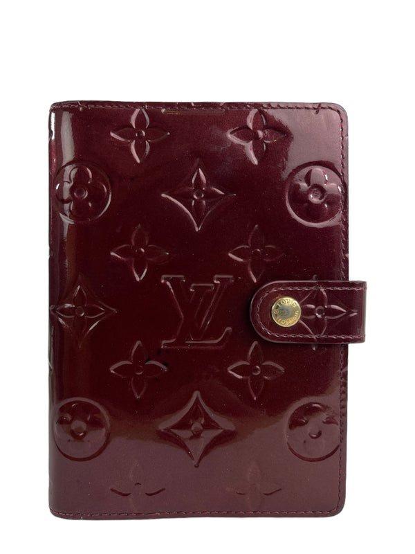 Louis Vuitton Burgundy Vernis Monogram Diary