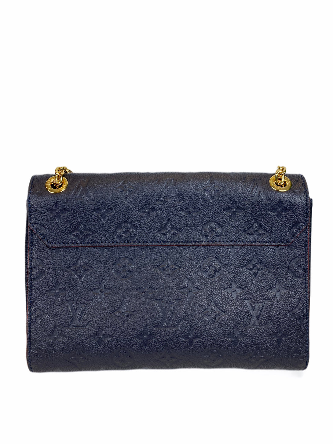 Louis Vuitton Navy "Vavin" PM Monogram Empreinte Leather Crossbody - As Seen on Instagram 29/07/20 - Siopaella Designer Exchange