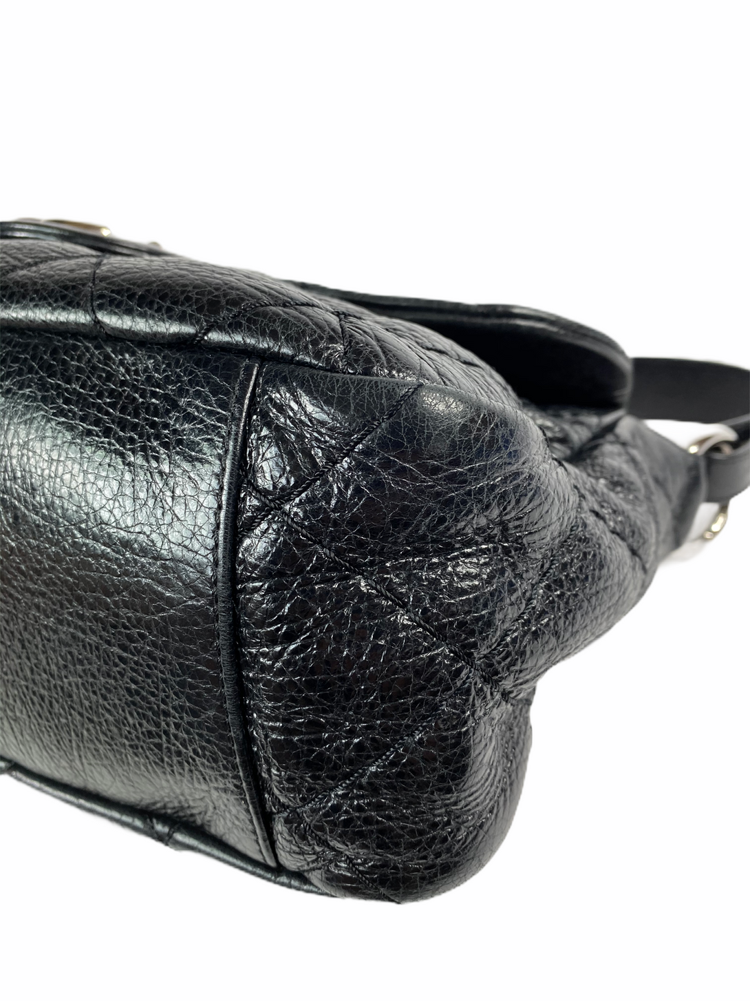 Chanel Black Caviar Leather Shoulder Bag - Siopaella Designer Exchange