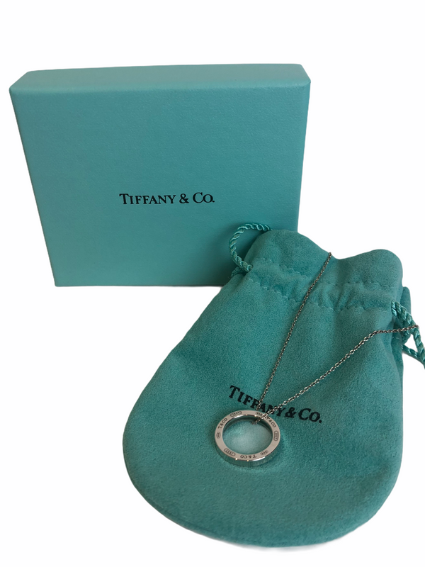 Tiffany & Co. Sterling Silver Logo Necklace - As Seen on Instagram 20/01/21