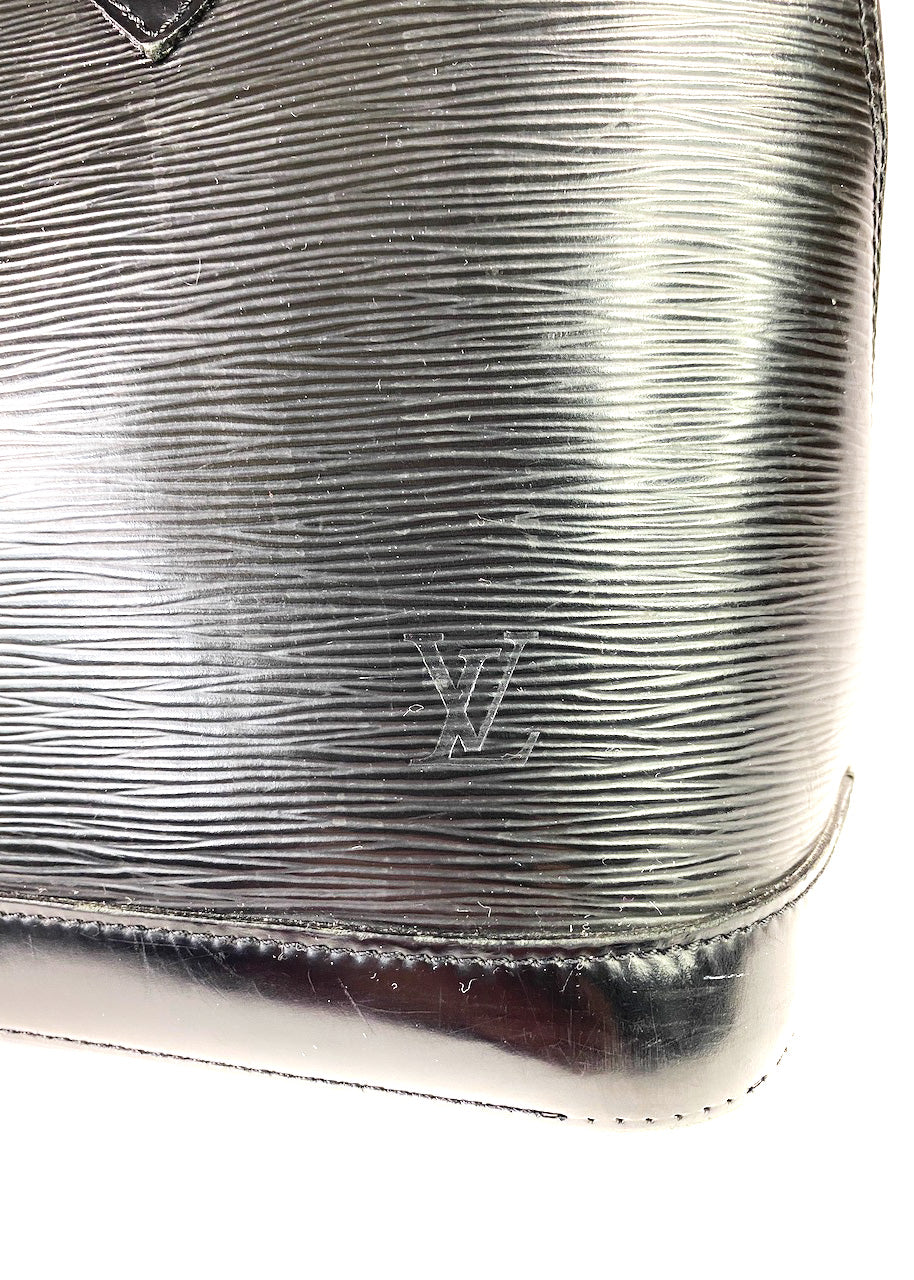 Louis Vuitton Black Epi Leather Alma - as seen on Instagram 22.07.2020 - Siopaella Designer Exchange